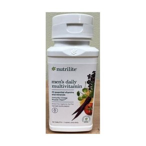 Nutilite Men’s Daily Multivitamin Tablets - 90 03/2026 Exp. Date 759793, 1개, 90정