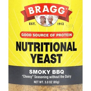 Bragg 효모 스모키 BBQ 파우더 85g(3oz)