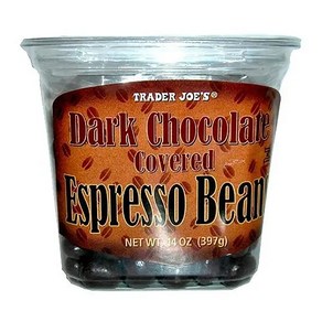 Tade Joe Dak Chocolate Espesso Beans 트레이더조 에스프레소빈 커피 다크 초콜릿, 1개, 397g