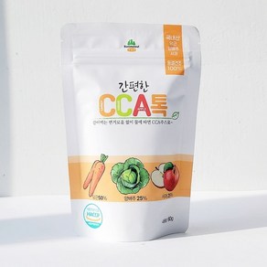 간편한 cca톡 당근 양배추 사과 가루 동결건조 60g, 2개