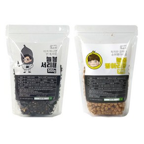 늘봄식품 열풍 서리태 검은콩 500g + 열풍 병아리콩 500g, 1개