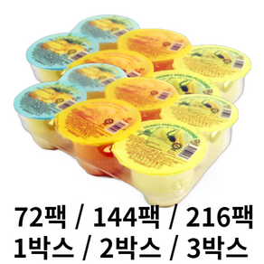 코쿤 트로피칼 푸딩 118g 6개X12팩X1박스 2박스 3박스, 180g, 72개