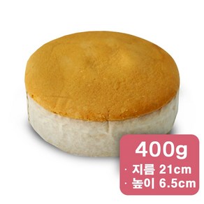 냉동 완제품 케이크 시트 3호(지름 21cm)/드라이아이스포장