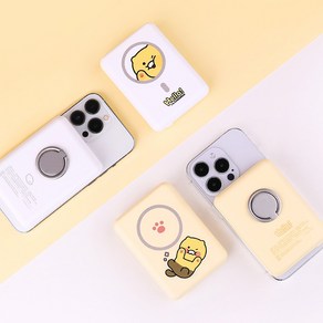 [춘식이 10 000mAh 맥세이프 스탠드형 보조배터리]보조밧데리 무선보조배터리 보조배터리 5000 고속보조배터리 미니보조배터리 아이폰배터리 멀티보조배터리 보조배터리추천, 가득찬, 가득찬, 10,000mAh