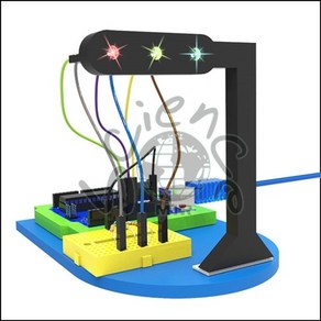 코딩자람자동제어3색신호등(기본형/풀세트형)
