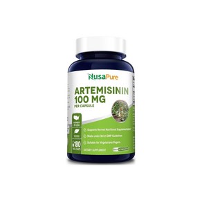 NusaPure 누사퓨어 개똥쑥 아르테미시닌 100mg 바이오페린 180베지캡슐