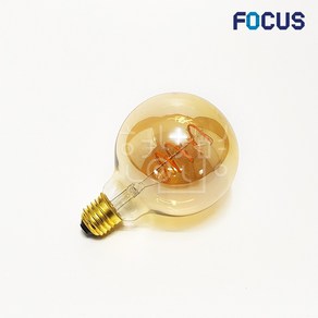 포커스 LED 에디슨전구 COB 롱 G95 3W E26, 포커스LED에디슨 COB롱 G95 3W, 1개