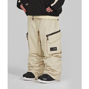 2324 NNN - Wide23 Cago Style - PANTS - 아이보리 ( 남녀공용 스노우보드복 팬츠 )