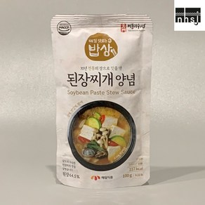 매일 맛있는 밥상 된장찌개 양념 소스 100g x 12팩 간편한 건강한 매일식품, 12개