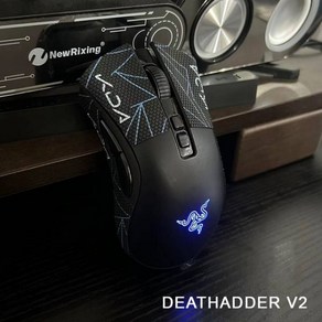 마우스그립테이프 Raze DEATHADDER V3 용 마우스 미끄럼방지 스티커 그립 테이프 스케이트 수제, A6