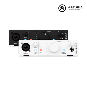 Atuia MiniFuse 1 아투리아 미니퓨즈 1 오디오 인터페이스, 화이트