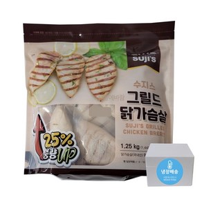 코스트코 수지스 그릴드 닭가슴살 1.25KG 아이스박스 아이스팩포장, 1개