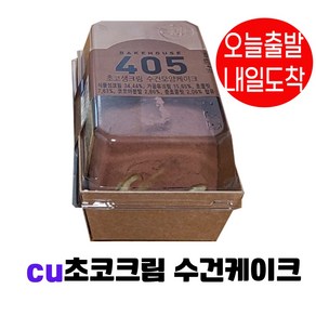 수건케이크 초코크림수건케이크 오늘출발 내일도착, 1개, 115g