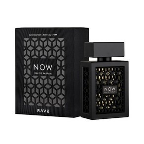 Now Rave by 라파타 Lattafa 3.4 oz EDP Pefume Cologne Unisex, 100ml, 1개