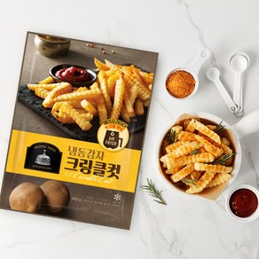 동원 냉동감자 클링클컷 650g, 1개