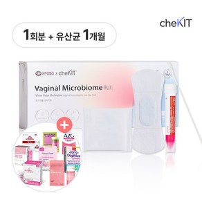 체킷 질 미생물검사 패드형 질염균 질유산균 추천 질타입 검사, 1세트, 1개입