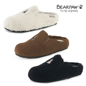 베어파우 베어파우(BEARPAW) MINDY BEAR 털 뮬 슬리퍼 (womens) 3종택1