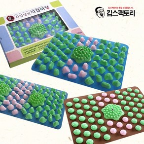 특허 자갈마당 닥터 발 지압 매트 4종 마사지 발바닥 부모님 선물 지압판, 선택1.옥자갈형/뾰족[C23061], 1개