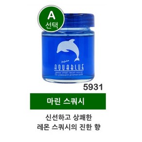 선물드림 아쿠아블루 방향제 AQUABLUE(4종 향선택) 일본직수입 오일겔타입 110ml 대용량(상온 90g)일본차량방향제 실내용방향제 일본방향제 환경부 초록누리 안전기준 적합상품, 1개, 선택-A 5931 (마린 스쿼시)