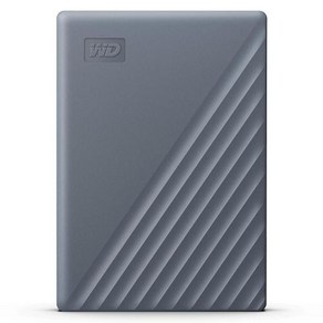 WD 5TB 마이 패스포트 휴대용 외장 하드 드라이브 HDD USB 2.0 호환 블랙 - WDBPKJ0050BBK-WESN