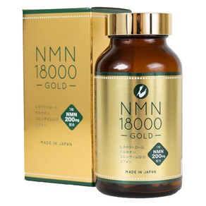 NMN 18000mg(1日600mg) 백봉신약 90캡슐 GMP 인증 공장 레스베라트롤 소폰함유, 90정, 1개