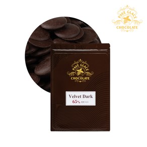 파베글라스 다크 커버춰 리얼 초콜릿 65% Velvet Dak Couvetue Real Chocolate, 1kg, 1개