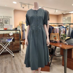 BCBG [올앤선드리] 끌로에 OP 원피스 _ A4F7O607 43 [D/GREEN]