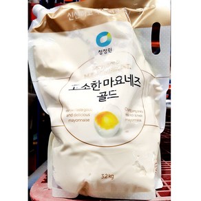 마요네즈(스파우트팩 대상 3.2kg) 업소용 고소한 마요네스, 1개, 3.2kg