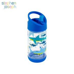 [스테판조셉] 빨대물병 280ml 상어, 1개