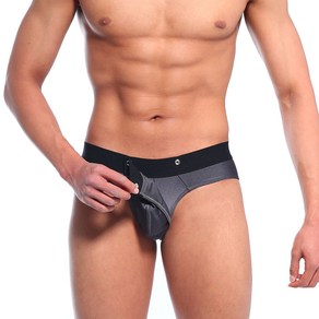 METROMALEWEAR [M2W] SNAP BRIEF CHARCOAL (2222-11)