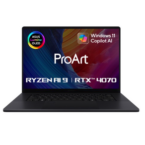 에이수스 2024 프로아트 P16 라이젠9 라이젠 AI 300시리즈 지포스 RTX 4070, 나노 블랙, H7606WI-ME141X, 2TB, 64GB, WIN11 Po