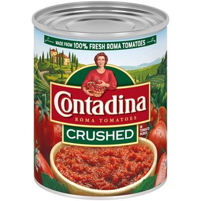 Contadina Cushed Tomatoes 28 Oz Contadina 으깬 토마토 28온스, 1.04kg, 1개