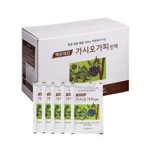 시골장터 가시오가피 즙 50개x100ml 100% 가시오가피 진액, 60개, 100ml