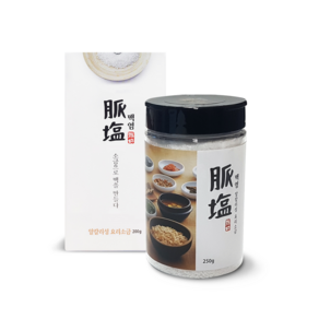 맥염 알칼리성 요리소금 230g 국내산 천일염 / 미국 FDA / ISO22000 / 맥염특허, 1개