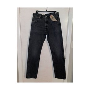 리바이스 501 ‘93 Button Fly Denim Jeans Men’s 30x34 Staight Stetch Black