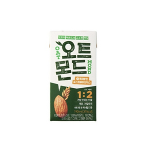 오트몬드190ml 24팩 식사대용 음료 귀리 사무실 탕비실, 190ml