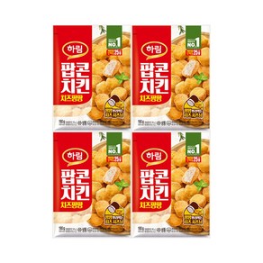 하림 팝콘치킨치즈팡팡 190g 4봉