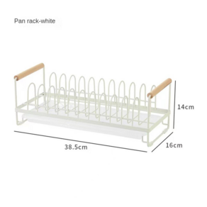 주방 용품 보관 랙 천공 없는 배수 그릇 트레이 가정용 조리대 기구 캐비닛, [01] 팬 랙