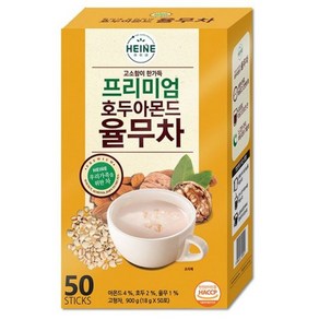 하이네 코스트코 카페 업소용 곡물차 자판기 용 음료 율무차 호두아몬드 50T, 1개, 50개입