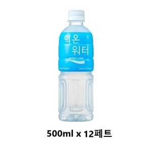 사랑주는쇼핑몰 이온워터 500ml x 12페트, 12개