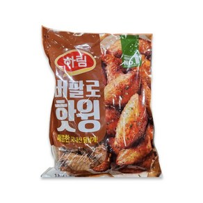 코스트코 하림 버팔로 핫 윙 봉 1kg 치킨 아이스박스 포장