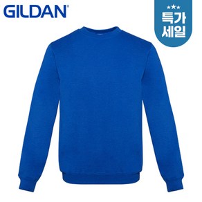 길단 88000 ROYAL BLUE 남녀공용 맨투맨 티셔츠 ASIAN핏 특가세일