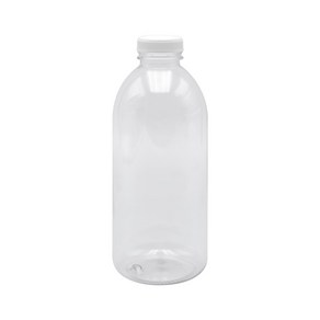 [SSOK] 원형 우유 900ML 1박스 페트병 플라스틱병, 그린, 100개