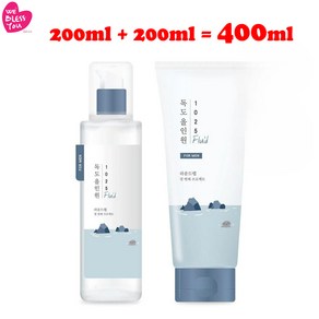 라운드랩 포 맨 1025 독도 올인원 플루이드 200ml+200ml 총400ml