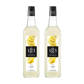 [트렌드커피] 1883 레몬 시럽 1L 2개