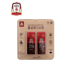 2024 추석 명절 선물 세트 정관장 홍삼정캡슐 현 500mg x 100캡슐, 1개