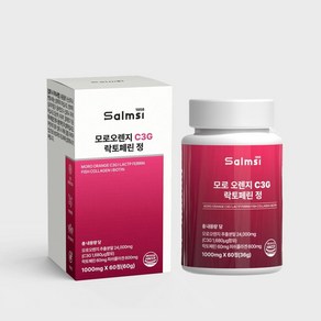 이제이건강 모로오렌지 C3G 락토페린 정 1 000mg x 60정, 1개