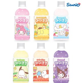 산리오 마이코코 340ml x 6개 캐릭터모음