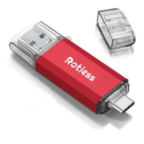 ROTIESS USB3.0 c타입 대용량 유에스비메모리 2in1 핸드폰OTG 256GB