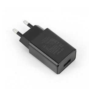 컴썸 5V 2A USB 1포트 저속충전 어댑터 5v 아답터, 1개, 블랙